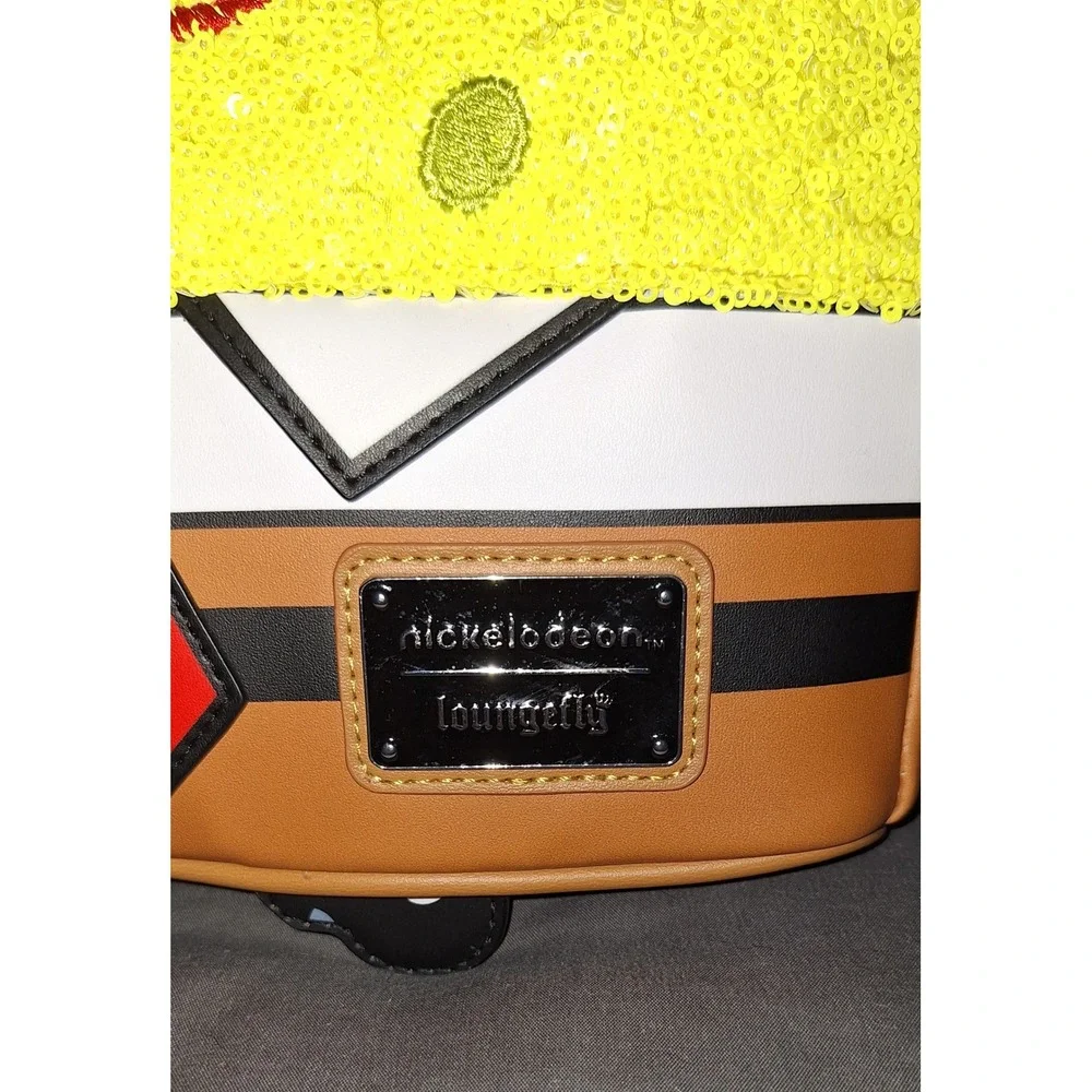 Loungefly SpongeBob SquarePants 25th Anniversary Sequin Mini Backpack NICBK0087